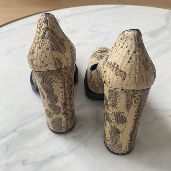 Prada Python Block High Heel - Picture 4 of 8